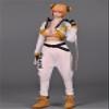 Fremego 1/6 Scale Female Clothes,Female Coat Pants Trousers Agent Costume Outfit Clothing for 12inch PH TBL JO Action Figure (White) view 1