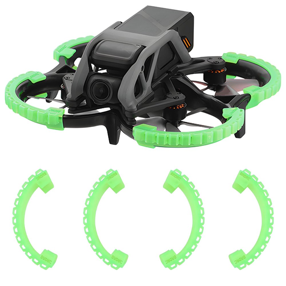 Craznick Avata Propeller Guard Bumper: Protective Bumper Ring Anti-Collision Impact Protectors for DJI Avata Accessories Green