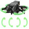 Craznick Avata Propeller Guard Bumper: Protective Bumper Ring Anti-Collision Impact Protectors for DJI Avata Accessories Green view 1