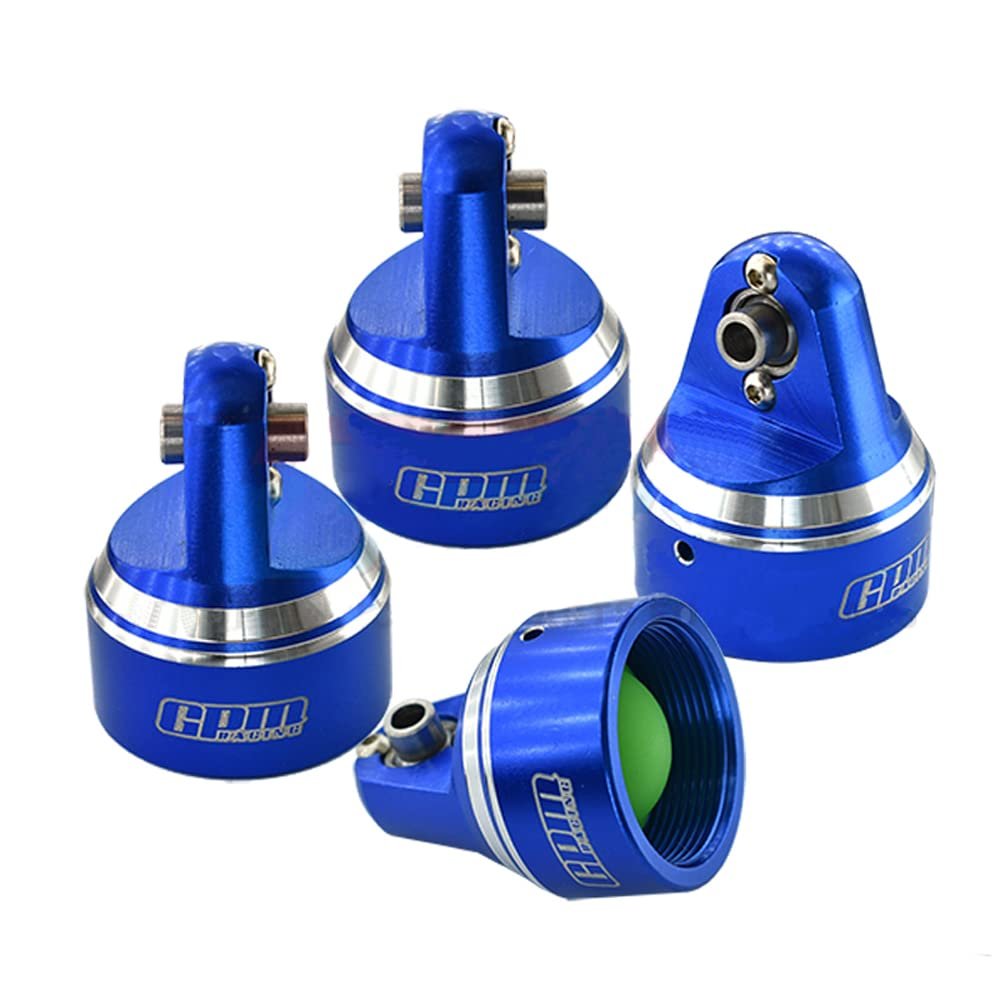 GPM for TRAXXAS-1/5 X-MAXX 6S Monster TRUCK-77076-4, TRAXXAS-1/5 X-MAXX 8S Monster TRUCK-77086-4 Aluminum Alloy Shock Absorber Cover (Full Set)