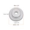 HARFINGTON Step Spur Gear 6mm Bore Gear 40T Mod 1 Aluminum Alloy Motor Gear for RC Car Replacement Parts Accessories Electric Grinder Gearbox Reduction Gear Reducer view 3