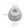 HARFINGTON Step Spur Gear 6mm Bore Gear 20T Mod 1 Aluminum Alloy Motor Gear for RC Car Replacement Parts Accessories Electric Grinder Gearbox Reduction Gear Reducer view 3