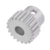 HARFINGTON Step Spur Gear 6mm Bore Gear 20T Mod 1 Aluminum Alloy Motor Gear for RC Car Replacement Parts Accessories Electric Grinder Gearbox Reduction Gear Reducer view 4