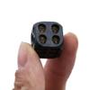5pcs Black Skull Dice Grinning Skull Deluxe Devil Poker Dice Gothic Gambling Dice Tower with Death view 3
