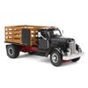 Spec Cast 1/50 Black International KB 8 Truck with Stake Bed 39512 view 2