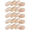 20Pcs Log Wheel Wooden Crafts Wheels Wooden car s mini car spools Wood s Wood s Toys for Kids mini s s Toy Pull Supplies Child view 1