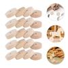 20Pcs Log Wheel Wooden Crafts Wheels Wooden car s mini car spools Wood s Wood s Toys for Kids mini s s Toy Pull Supplies Child view 4