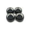 RC 1/28 Drift Wheels,Alloy RC Wheel Tires for 1/28 Wltoys K969 K989 P929 kyosho Rally Model car Upgraded Part 4pcs/Set(Black) view 4