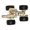 Jeanoko Stirling Engine, Exquisite Appearance Mini Stirling Engine Science Experiment Car Toy Rustproof Lifelike for Adults view 3