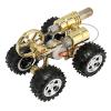 Jeanoko Stirling Engine, Exquisite Appearance Mini Stirling Engine Science Experiment Car Toy Rustproof Lifelike for Adults view 4