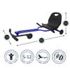 509 Crew Landshark Ride-On: Blue - Kids 509 Crew Ride-On Lets You Create Forward Driving Kinetic Energy with Push & Pull Leg Action, Side to Side & Forward Direction, Ages 5+, Large view 2