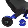 509 Crew Landshark Ride-On: Blue - Kids 509 Crew Ride-On Lets You Create Forward Driving Kinetic Energy with Push & Pull Leg Action, Side to Side & Forward Direction, Ages 5+, Large view 4
