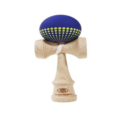 Yomega Pro Model Kendama  The Traditional Japanese Toss and Catch Skill Game with Rubberized Paint for Easier Skill Building Play (Dark Blue)