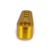 Aluminum 25T Steering Servo Horn Arm,RC Steering Servo Arm Horn for RC 1:8 1:10 Model Car/Boat Futaba HSP HPI Wltoys Himoto Redcat Axial 3 pcs/SetYellow view 4