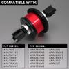 GLOBACT Steel 43T Differential Active F/R Diff Set with 10T Input Gear for Arrma 1/7 Felony Limitless Infraction Fireteam Mojave 1/8 Typhon Notorious Kraton Outcast 6s Series Upgrade Parts view 2