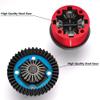 GLOBACT Steel 43T Differential Active F/R Diff Set with 10T Input Gear for Arrma 1/7 Felony Limitless Infraction Fireteam Mojave 1/8 Typhon Notorious Kraton Outcast 6s Series Upgrade Parts view 4