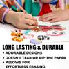 Erasers for Kids - Pencil Eraser Animals - 50 Pcs Mini Erasers Kids - Cute Erasers for Classroom Prizes - Mini School Supplies - Bulk Toys - Vending Machine Toy - Easter Egg Fillers view 3