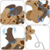 Montessori Toys 1 2 3 4 Years Old Boys Girls Wooden Walking Pull Dog Toy for Baby Toddler, Pull Along Walking Toys, Walk Along Puppy Pull, Wooden Pull & Push Toy view 4