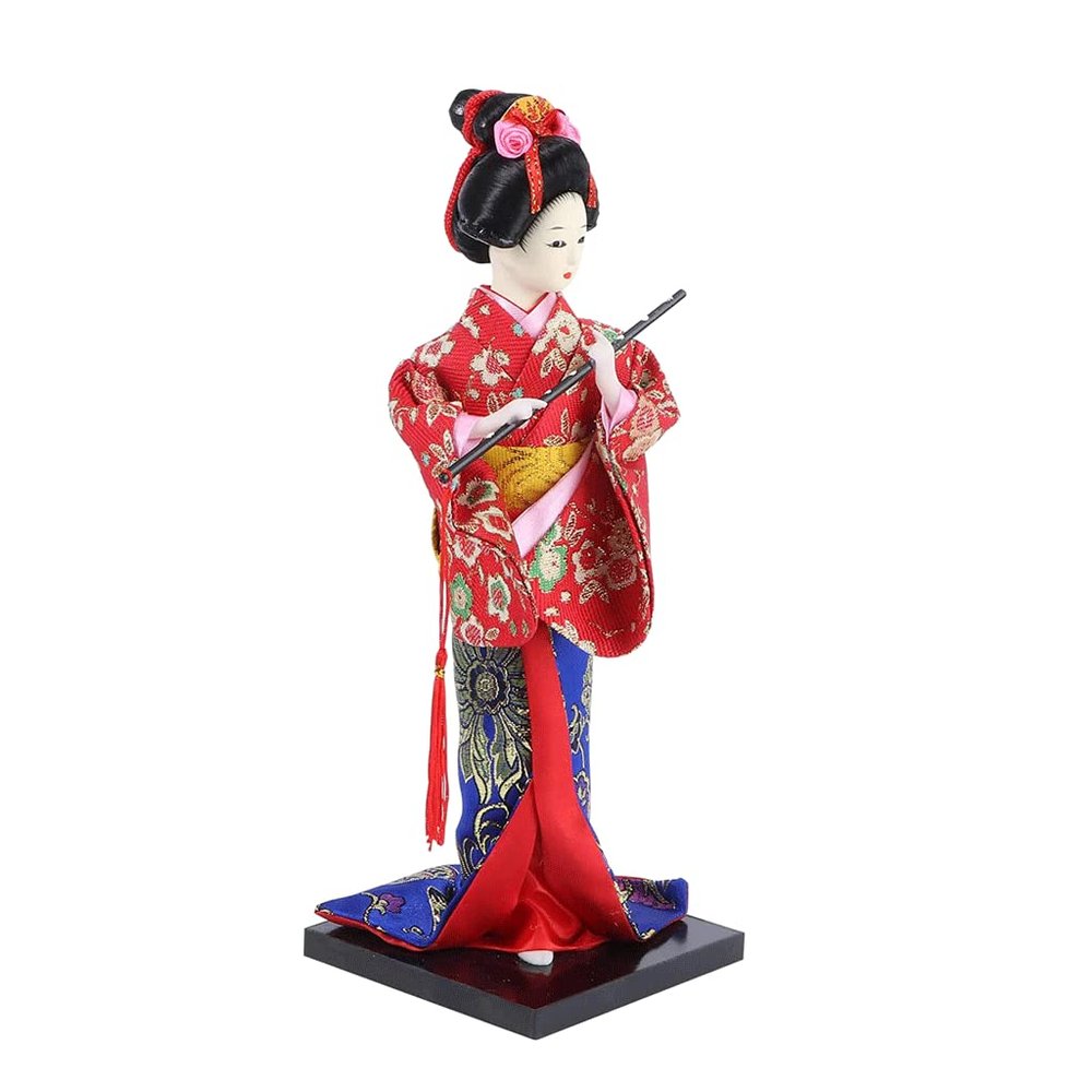 AAPIE 1pc Kimono Doll Japanese Geisha Oriental Decor Geisha Doll Gestures Dolls Hotel Adornment