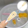 90degree Bottle Cleaning Brush Handle Cup Cleaner for Water Bottles Glasses and More Design for Cleaning and Reusable Brush Thick Bristles for No Dead Corners view 2