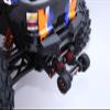 QingLeng Nylon Sturdy & Stable Wheelie Bar with Dual Spring Buffer for Traxxas 1/5 6S 8S X-MAXX - Black Wheels view 2