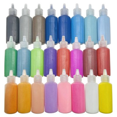 Yayatty Art Sand Kit - 24 Color Bottles for Arts and Crafts, Painting, DIY Drawing, Decor and Collection (24 Multicolour)