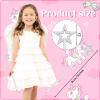 Sratte 100 Pcs 13 Inch Star Wand Fairy Baton Stick Princess Plating Wand Fairy Accessories for Women Angel Baton for Girls Kids Witch Costume Halloween Witch Queen Cosplay Prop(Silver) view 2