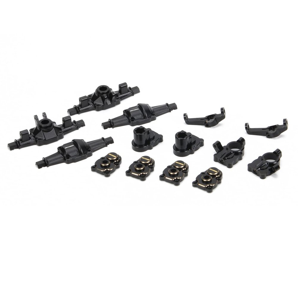 RCAWD Alloy FCX24 Portal Axles Case Set for FMS 1/24 FCX24 Portal Axle Upgrade Parts