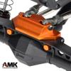 CNC Aluminum Link Riser for 1/10 RC Crawler Axial Capra 1.9 Unlimited Trail Buggy Currie F9 SuperShafty CP44 Portal Axle Upgrade (Orange Link Riser) view 3