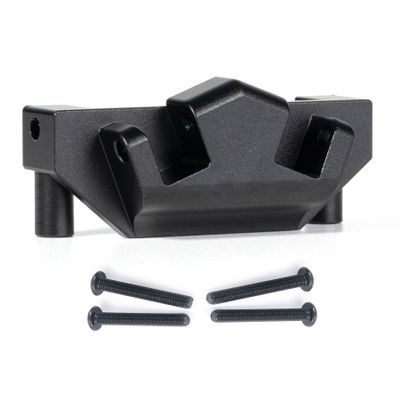 CNC Aluminum Link Riser for 1/10 RC Crawler Axial Capra 1.9 Unlimited Trail Buggy Currie F9 SuperShafty CP44 Portal Axle Upgrade (Black Link Riser)