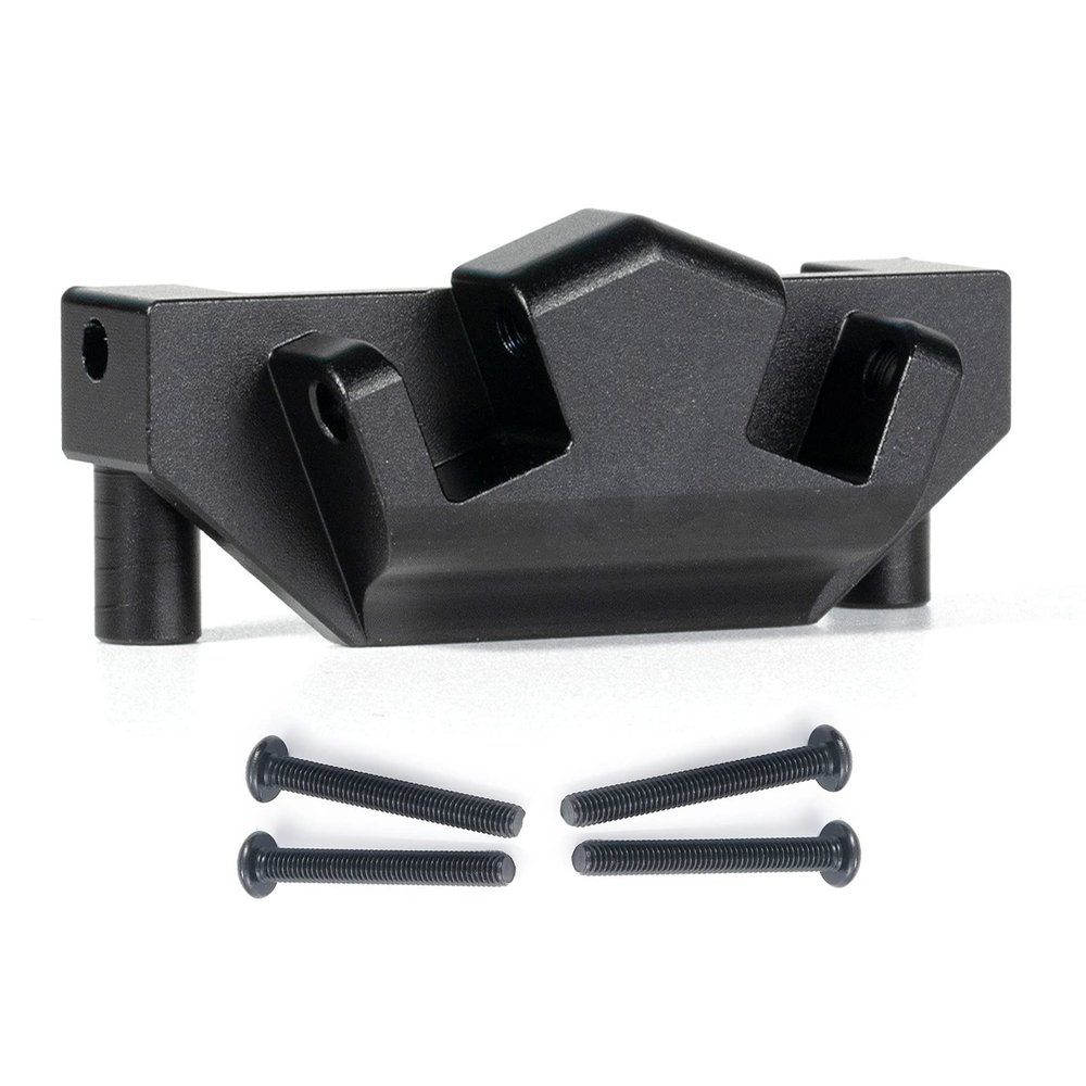 CNC Aluminum Link Riser for 1/10 RC Crawler Axial Capra 1.9 Unlimited Trail Buggy Currie F9 SuperShafty CP44 Portal Axle Upgrade (Black Link Riser)