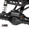 CNC Aluminum Link Riser for 1/10 RC Crawler Axial Capra 1.9 Unlimited Trail Buggy Currie F9 SuperShafty CP44 Portal Axle Upgrade (Black Link Riser) view 3