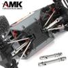 2pcs Universal Joint Driveshaft for 1/18 RC Rock Crawler Axial UTB18 Capra Unlimited Trail Buggy RC Steel Heavy Duty Drive Shaft view 2