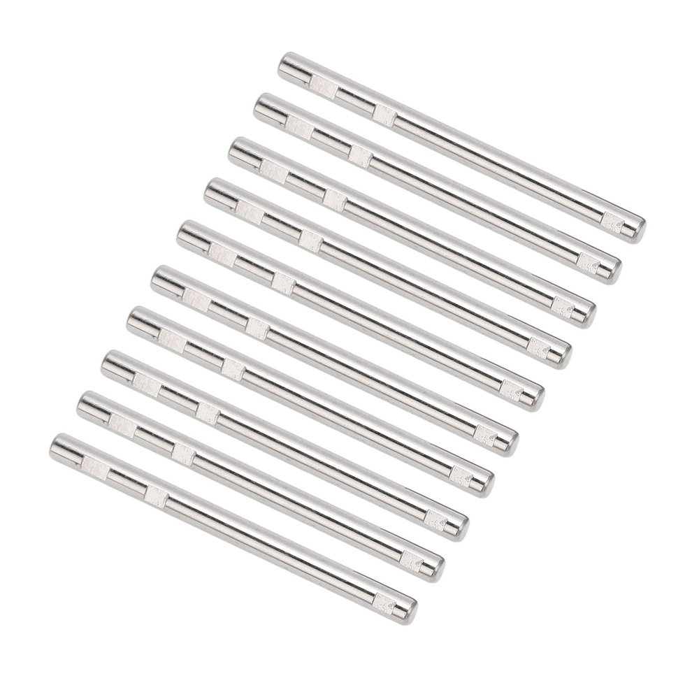 10Pcs Brushless Motor Shaft Stainless Steel 4mm Dia Motor Shaft for RC Car Airplane Boat Silver RC Motor Rod Shaft, Brushless Motor Shaft RC Brushless Motor Shaft RC Car Motor Shaft RC Airplane M