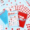 Cheereveal Nurse Graduation Party Games, Nurse Graduation Bingo Game with 12 Player Chips, 24 Medical Bingo Cards for Graduation Party Games 2026, Nursing Grad Party Activities Supplies view 2