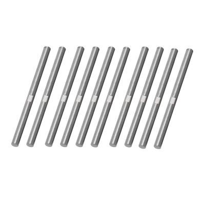 10 Pcs RC Motor Shaft 62mm Length 4mm Diameter Brushless Motor Axle Rod for Model Airplanes RC Boats Model Accessory, RC Shaft Rod RC Motor Shaft Brushless Motor Shaft RC Motor Axle RC Motor Repl