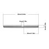 10 Pcs RC Motor Shaft 62mm Length 4mm Diameter Brushless Motor Axle Rod for Model Airplanes RC Boats Model Accessory, RC Shaft Rod RC Motor Shaft Brushless Motor Shaft RC Motor Axle RC Motor Repl view 3