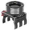 DKKY RC Motor Cooling Fan Heatsink 21000RPM 36mm for Traxxas TRX4 TRX6 Axial SCX10 540 550 1406 1410 1415 1412 Motor (Black) view 3