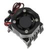 DKKY RC Motor Cooling Fan Heatsink 21000RPM 36mm for Traxxas TRX4 TRX6 Axial SCX10 540 550 1406 1410 1415 1412 Motor (Black) view 4