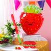 Sratte Strawberry Piata Fruit Summer Theme Includes Stick Blindfold Confetti Fruit Piata Birthday Party Decorations for Summer Tropical Party Supplies Fiestas Carnival Game view 4