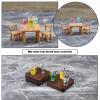 The Lord of the Tools 13PCS Dollhouse Miniature Wine Bottles 1:12 Scale Cocktail Cup Drink Juice Tea Beverage Bottle Toys Simulation Kitchen Model for Dollhouse Kitchen Decor view 3