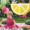 Sratte Lemon Piata Fruit Summer Theme Includes Stick Blindfold Confetti Small Fruit Piata Birthday Party Decorations for Fiestas Summer Tropical Party Supplies Carnival Game view 4