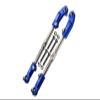 Aluminum + Stainless Steel Adjustable Front Steering Tie Rod for Arrma 1:8 KRATON 6S / RC Talion 6S / Outcast 6S / Electric Talion 6S / Notorious 6S / KRATON 6S V5 / Notorious 6S V5 - Blue view 1