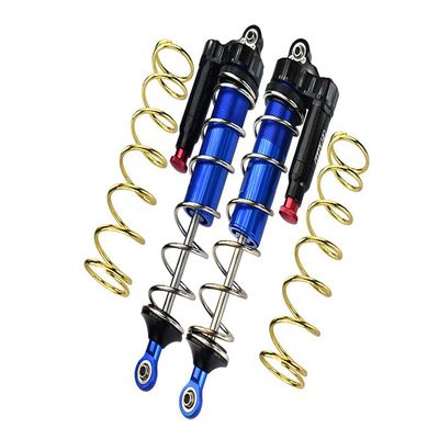 GPM for Arrma 1:5 KRATON 8S BLX-ARA110002 Upgrade Parts Aluminum 6061-T6 Rear L-Shape Piggy Back (Built-in Piston Spring) Adjustable Spring Dampers 187mm - Blue