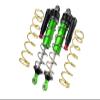 GPM for Arrma 1:5 KRATON 8S BLX-ARA110002 Upgrade Parts Aluminum 6061-T6 Front L-Shape Piggy Back (Built-in Piston Spring) Adjustable Spring Dampers 177mm - Green view 1