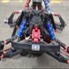 GPM for Arrma 1:5 KRATON 8S BLX-ARA110002 Upgrade Parts Aluminum 6061-T6 Front L-Shape Piggy Back (Built-in Piston Spring) Adjustable Spring Dampers 177mm - Green view 2