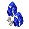 Aluminum 7075-T6 Front + Rear Differential Case For Traxxas 1:5 X Maxx 6S / X Maxx 8S / XRT 8S / 1:6 Sand Car 8S Upgrades - Blue view 1