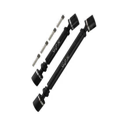 Axial 1/18 UTB18 Capra 4WD Unlimited Trail Buggy AXI01002 Upgrade Parts Medium Carbon Steel Front + Rear CVD Drive Shaft - Black