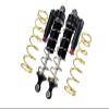 GPM for Arrma 1:5 KRATON 8S BLX-ARA110002 Upgrade Parts Aluminum 6061-T6 Front L-Shape Piggy Back (Built-in Piston Spring) Adjustable Spring Dampers 177mm - Black view 1