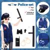 Deekin 5 Sets Kids Dress up Costumes, Toddler Dress up Clothes for Boys Girls, Community Helpers Construction Worker Police Firefighter Doctor Surgeon Pretend Outfits for Ages 37 view 3